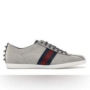 2021 Gucci Bambi Web - Silver Glitter